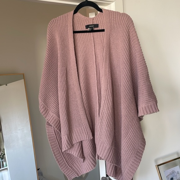 F21 Open Knit Cardigan - Picture 4 of 7